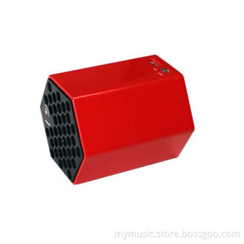 Competitive Price Portable Bluetooth Mini Speaker with Hexagon Shape and 2.0W Output